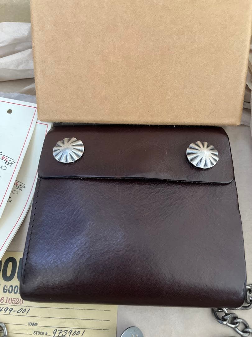 RRL コンチョレザー ウォレット