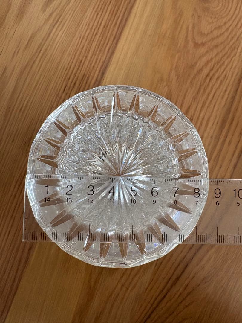 ボヘミアンガラス　花瓶 フラワーベース