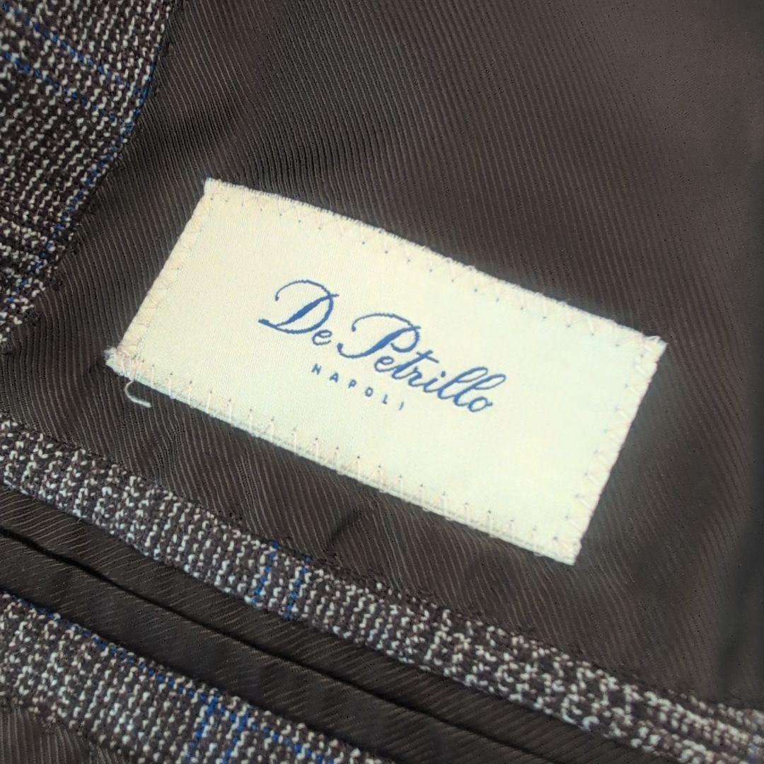 【Depetrillo】ダブルテーラードジャケット.ビッグラペル.イタリア製