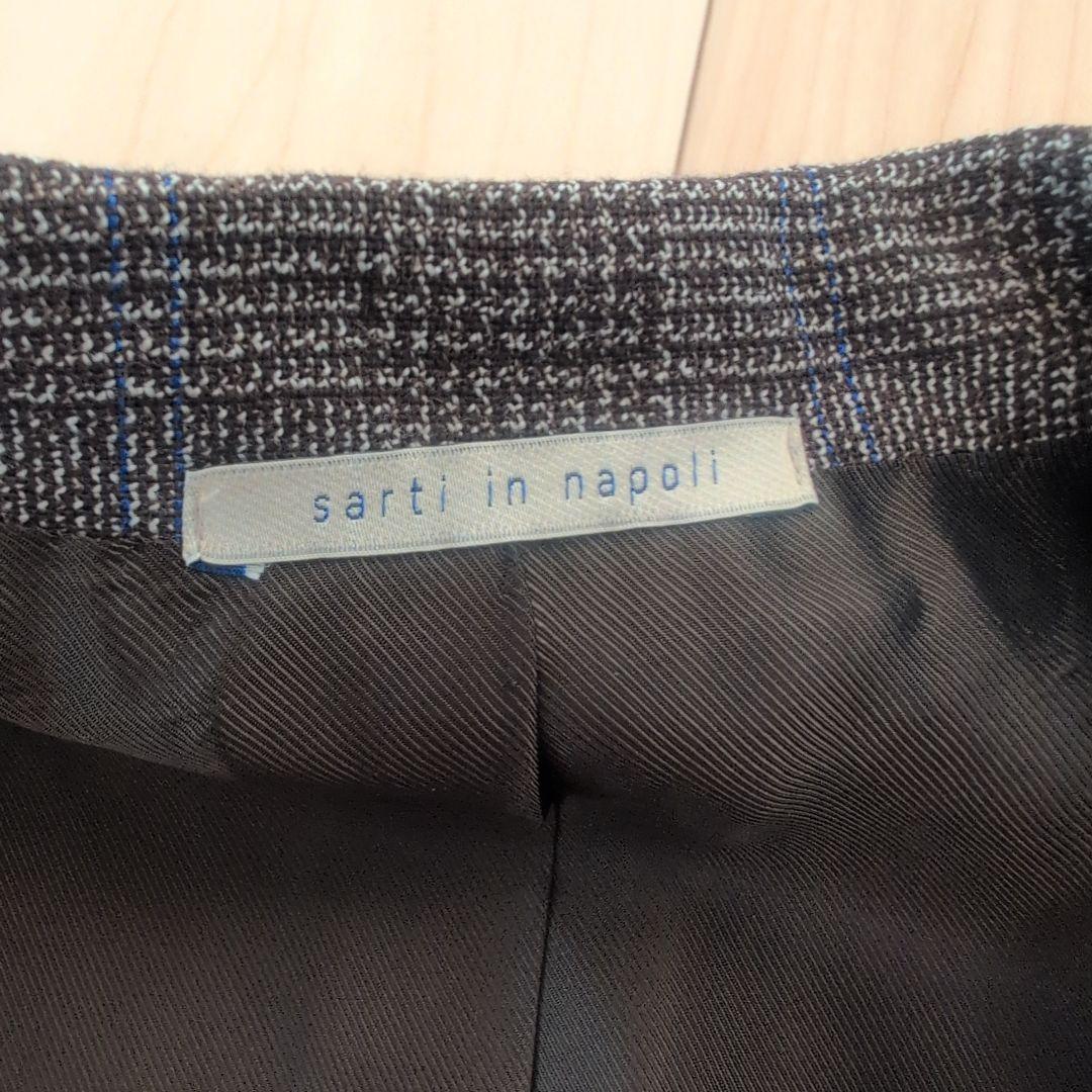 【Depetrillo】ダブルテーラードジャケット.ビッグラペル.イタリア製