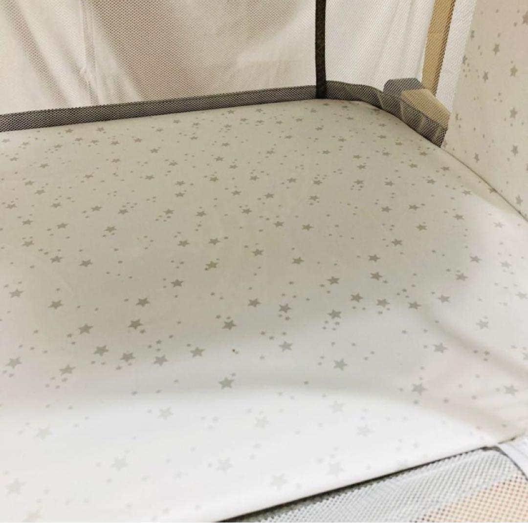 プレイヤード ベビーベッド ベビーサークル HZDMJ 蚊帳付き