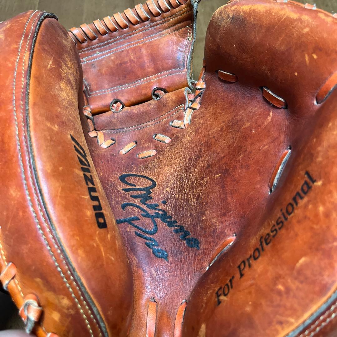 タ*ー様 元中日ドラゴンズ中村武志実使用グローブ✨プロ支給品✨