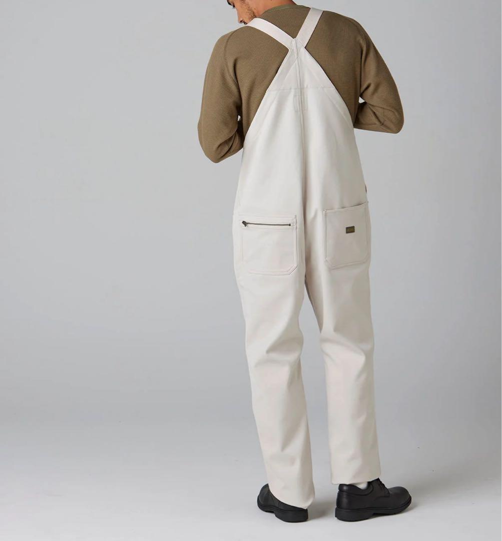 BLUCO/ブルコ　STRETCH WARM OVERALL アイボリー　XL