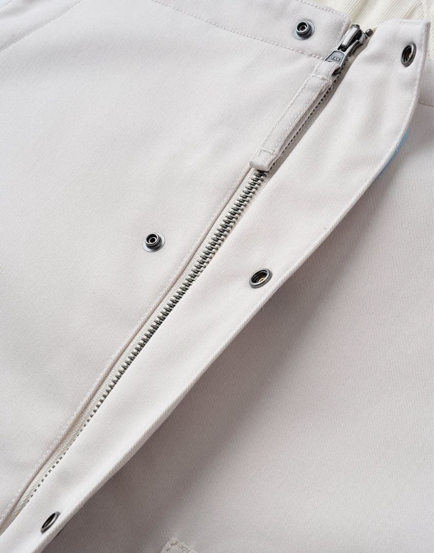 BLUCO/ブルコ　STRETCH WARM OVERALL アイボリー　XL