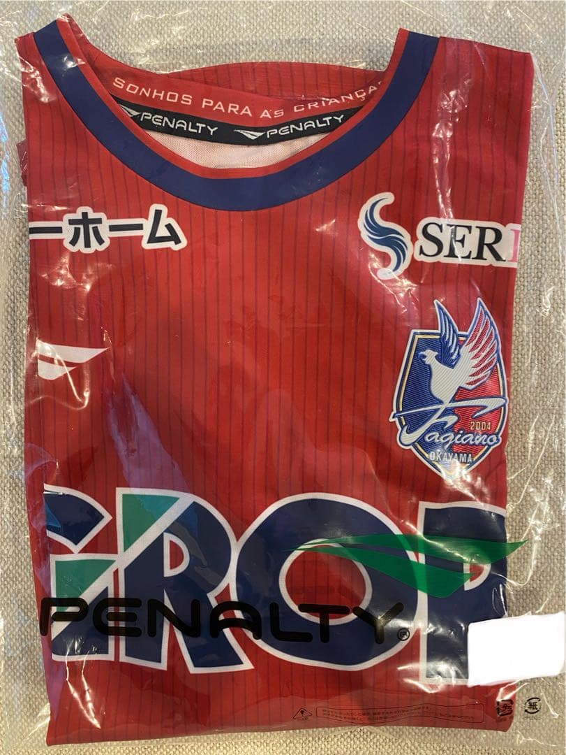 ファジアーノ岡山2025ユニフォームS