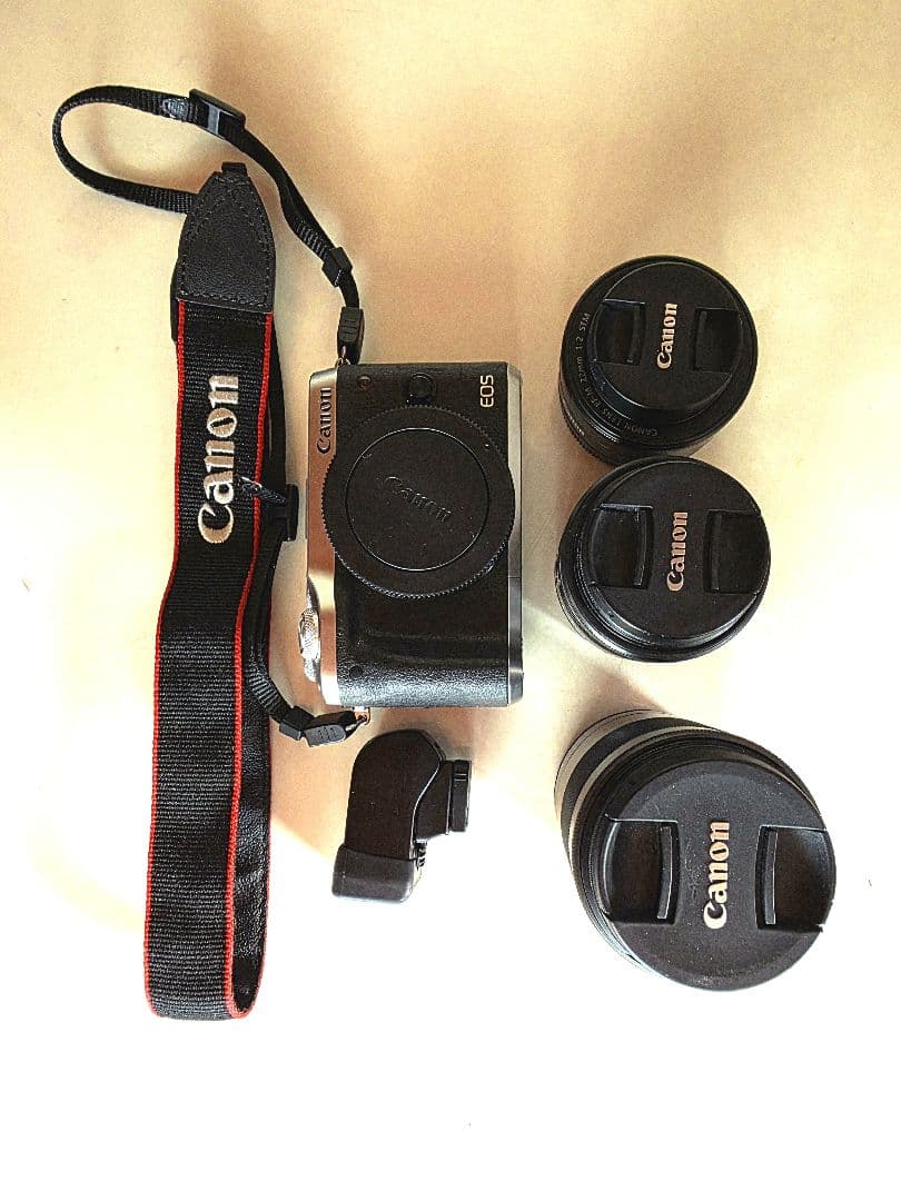 【豪華セット】CanonEOSM6 ミラーレス レンズ3本 EVF付 動作確認済