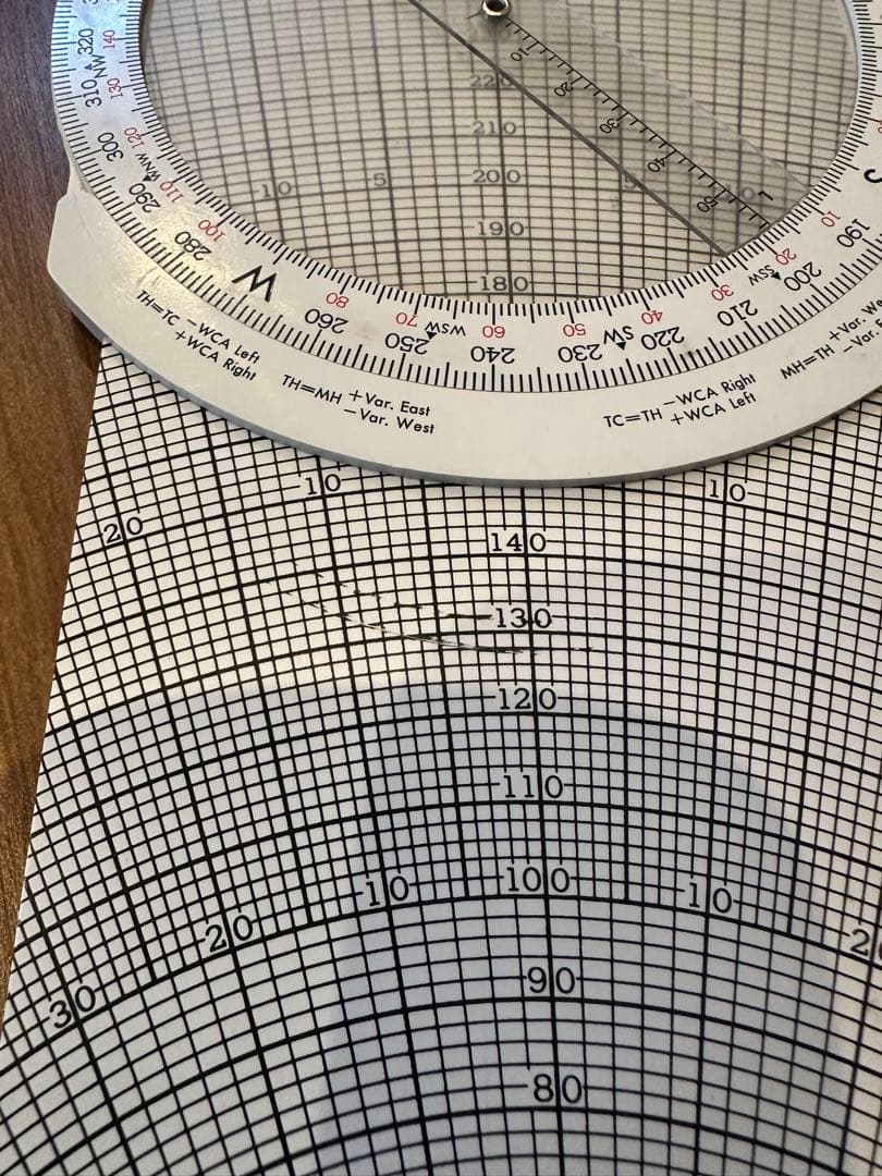 フライトコンピューター⭐︎AN-2⭐︎航法計算盤⭐︎中古・送料無料