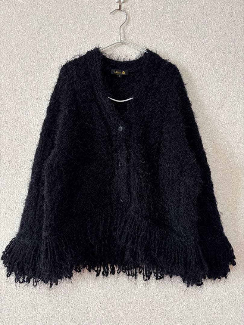 Drawer Fall1 5Gシャギーフリンジカーディガン