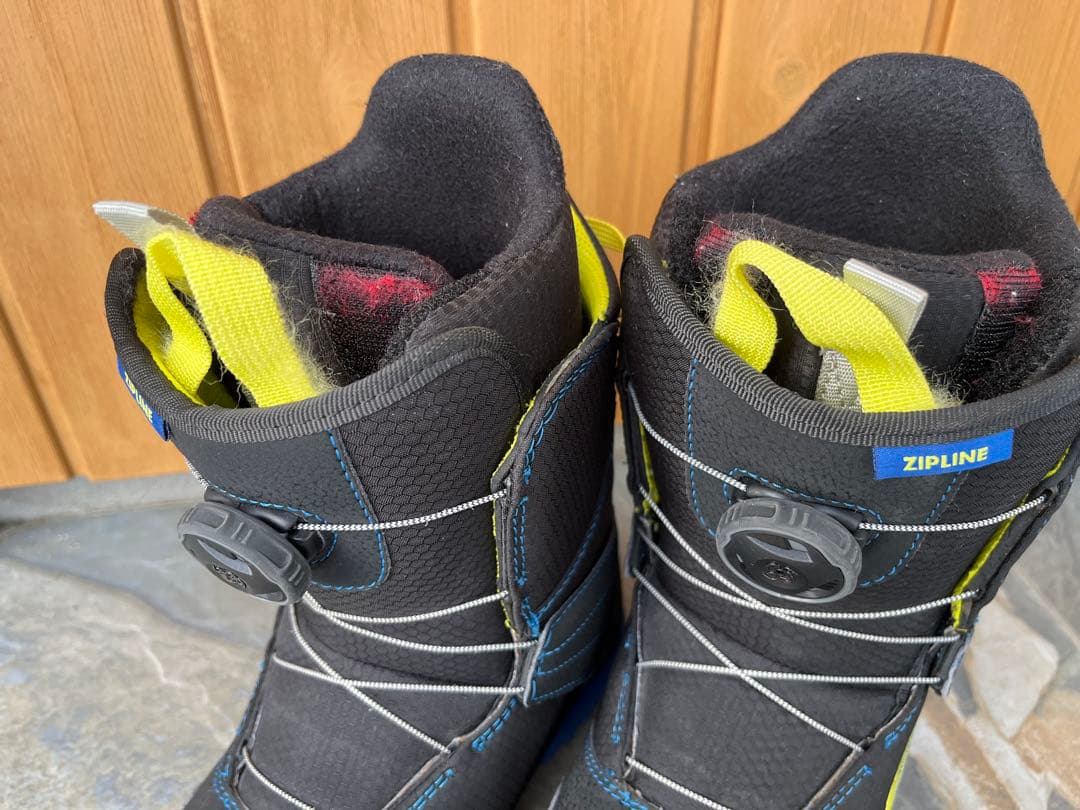 ZIPLINE BOA 22cm 子ども用スノーボードブーツ キッズ　ジュニア
