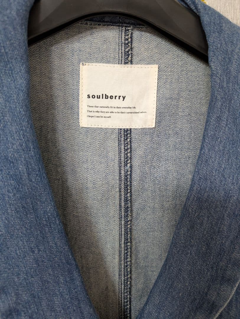 ✨️soulberry✨️ダブルなデニムのジャケット M