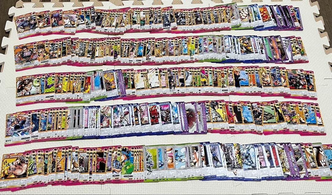 し*な様 ジョジョの奇妙な冒険　ABCカード　約300種セット　ダブりなし
