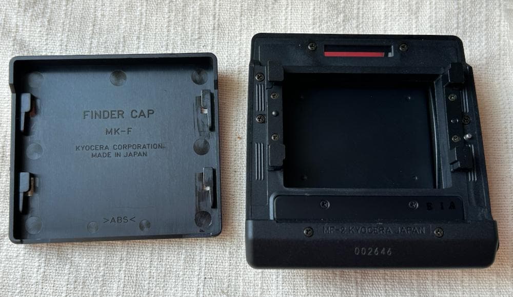 CONTAX フィルムバックホルダー MFB-1/フィルムインサートMFB-1A