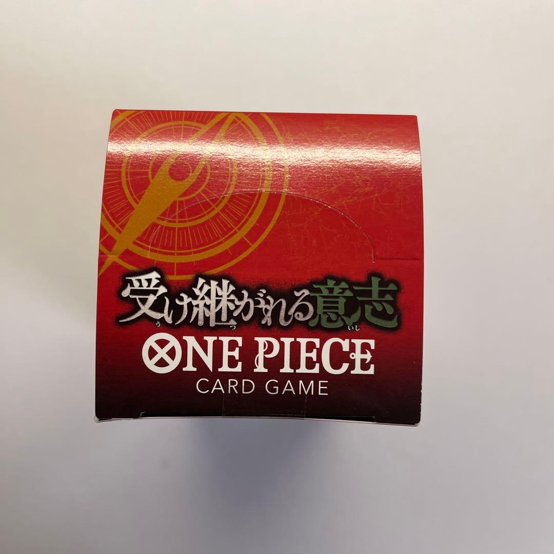 ワンピースカード　受け継がれる意志1BOX テープ付き　箱のまま発送　匿名配送