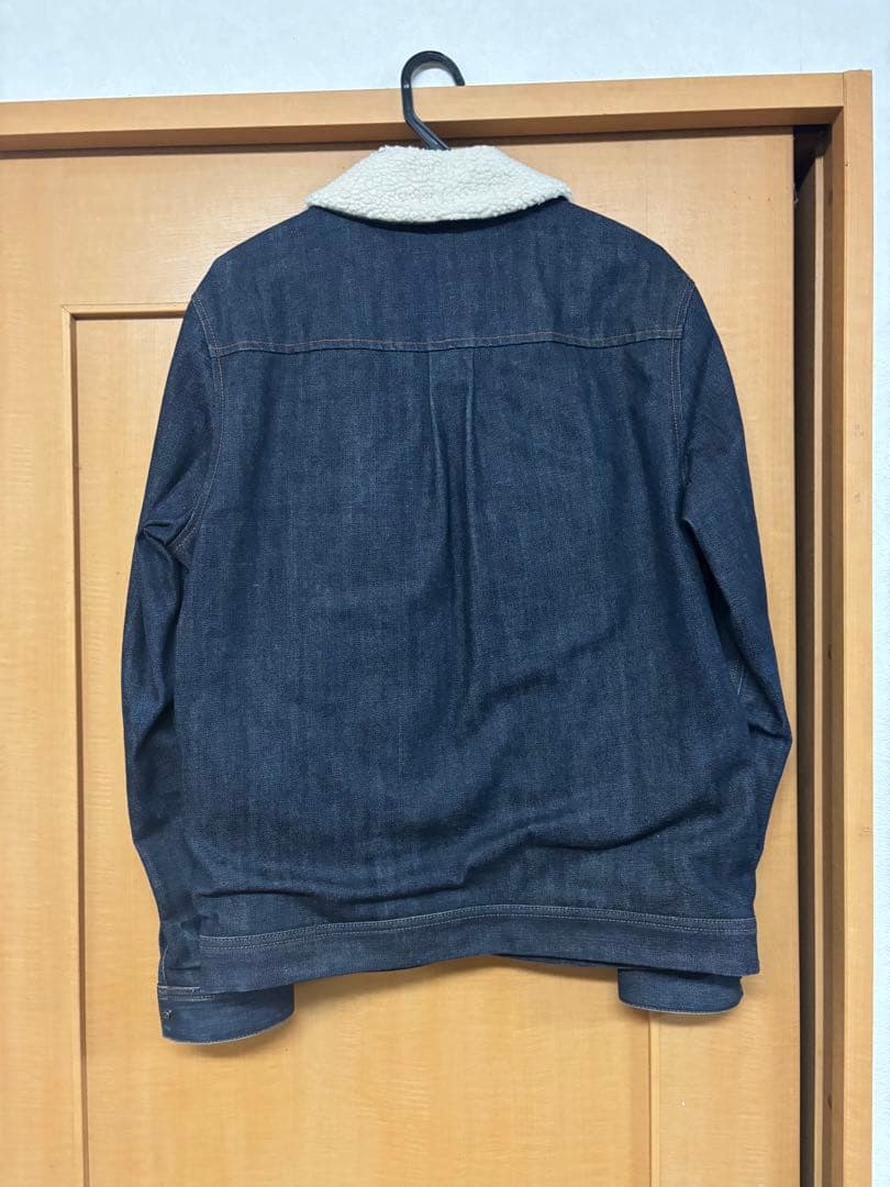 A.P.C. ボア デニムジャケット Gジャン 裏ボア インディゴ