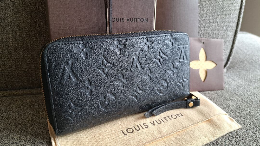 美品✨LOUIS VUITTON　 ジッピーウォレット アンプラント ノワール