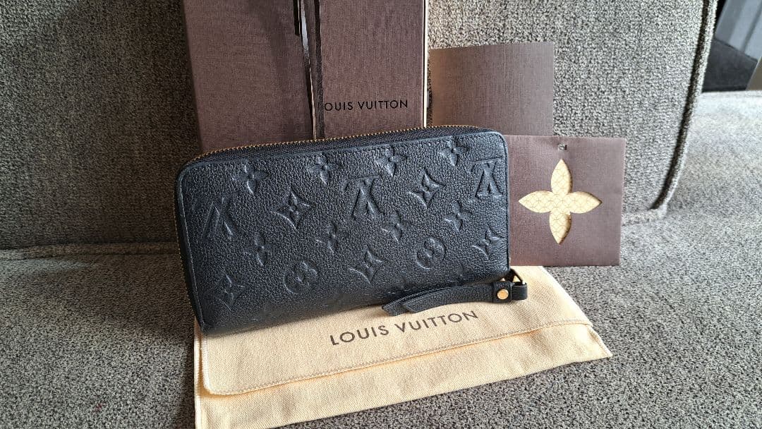 美品✨LOUIS VUITTON　 ジッピーウォレット アンプラント ノワール