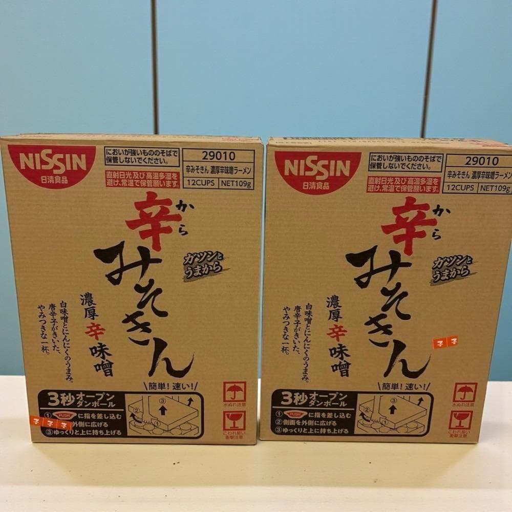 【新品未開封】ラスト1点✨日清 辛みそきん 濃厚辛味噌ラーメン 24個 2ケース