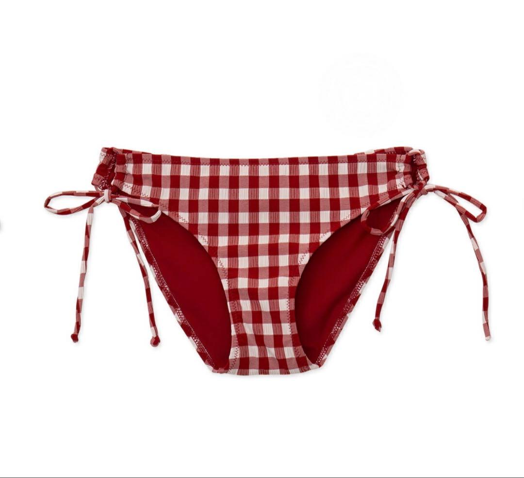 AIR SPACEギンガムチェック三角ビキニ