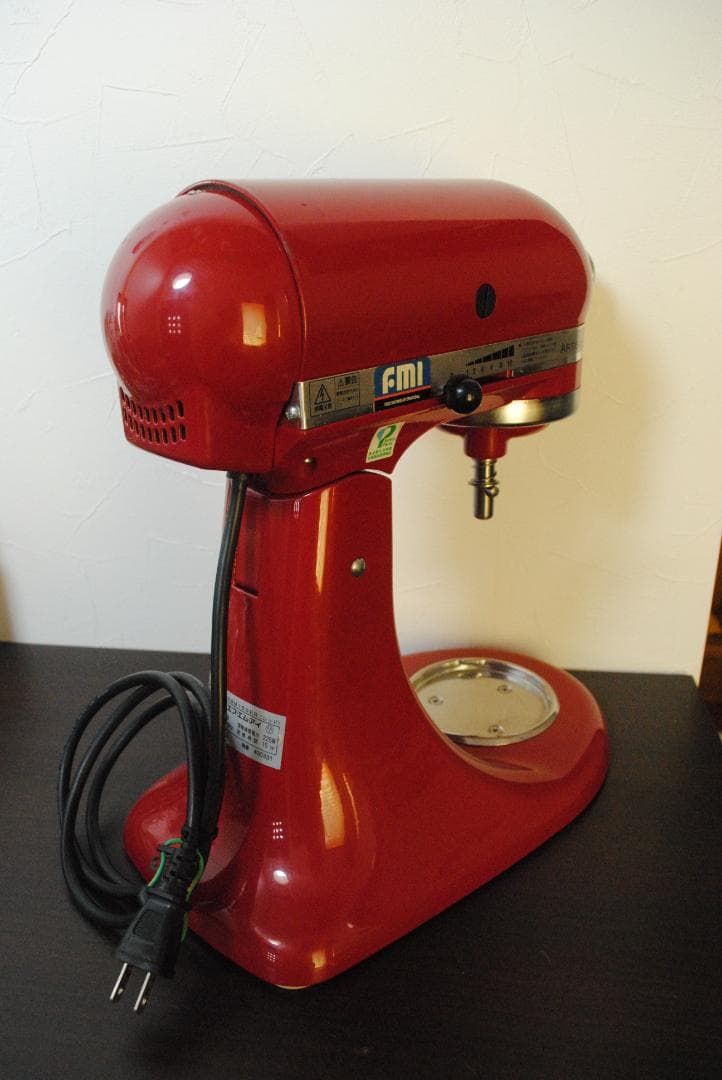 キッチンエイド スタンドミキサー kitchenaid ARTISAN 赤色