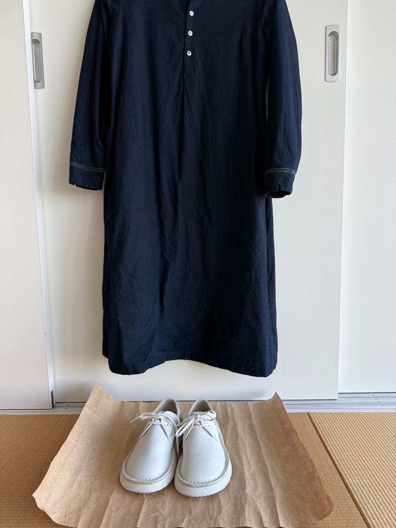 CAMPER ホワイトレザー ローファー