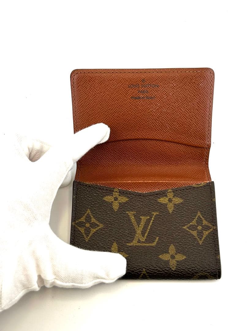 ヴィトン　VUITTON モノグラム　名刺入れ　カードケース