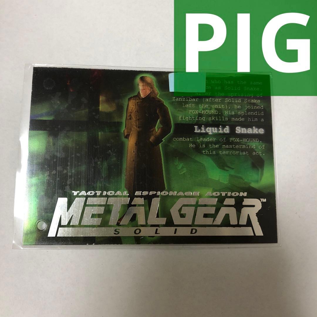 その他 L GEAR SOLID Trading Card #085 PIG