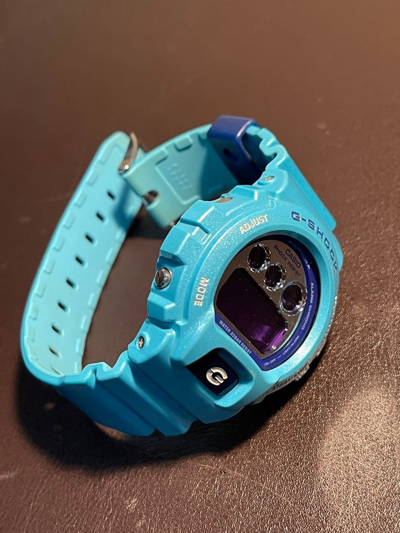G-SHOCK 腕時計 クレイジーカラーズ 水色　ブルーDW-6900CB