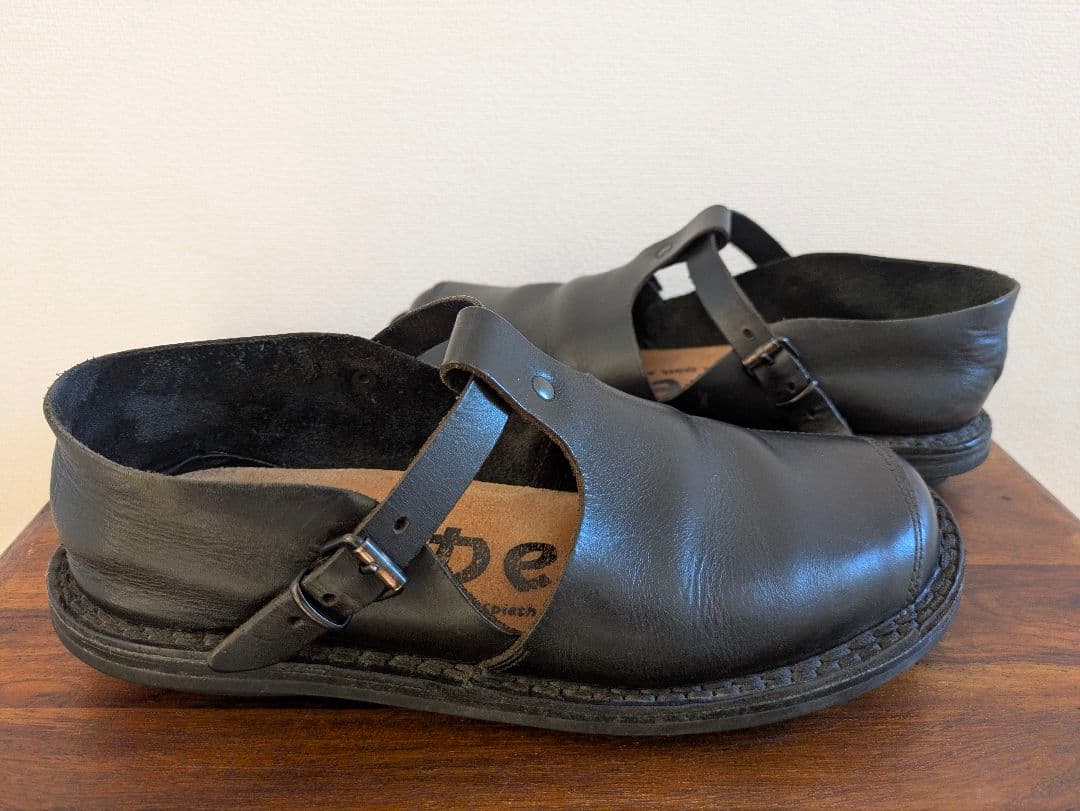 お値下げ依頼：専用 trippen 革靴 レザー サイズ 38【24cm】