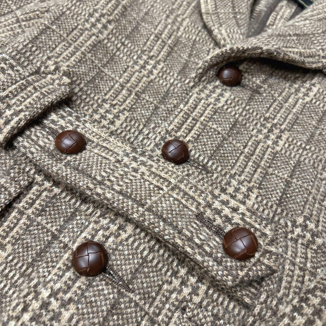 ドゥーズィエムクラス　テーラードジャケット ベルトエルボーパッチ ブラウン 36