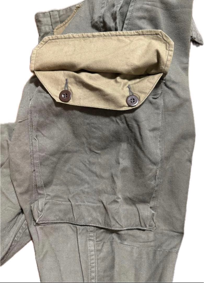 M47 フランス軍　25サイズ　カーゴパンツ　後期　M-47 マルジェラ　レア