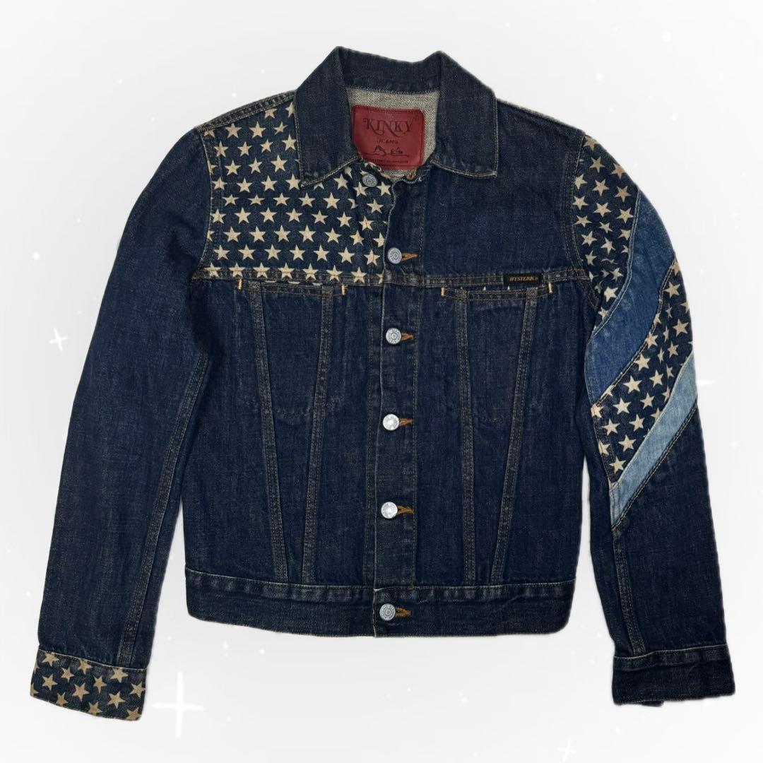 初期 hysteric glamour archive デニムジャケット 星