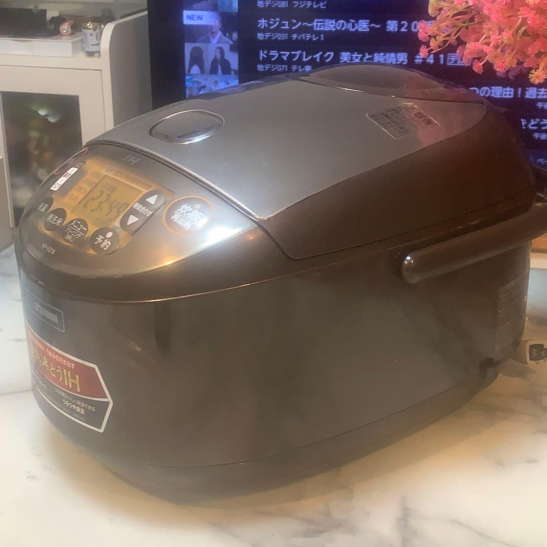 美品 ■象印 IH 10合 IH式 極め炊き ブラウン NP-VZ18■炊飯確認