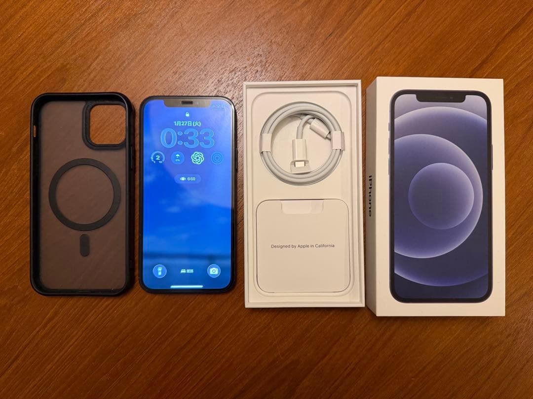 Apple iPhone 12 64GB ブラック SIMフリー