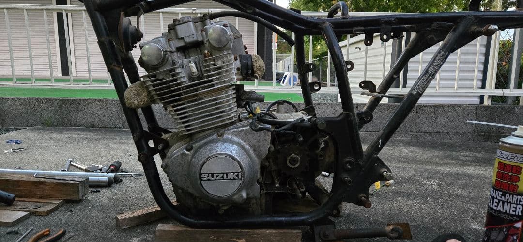 SUZUKI　GSX450E　エンジン　GSX400E　GSX250E