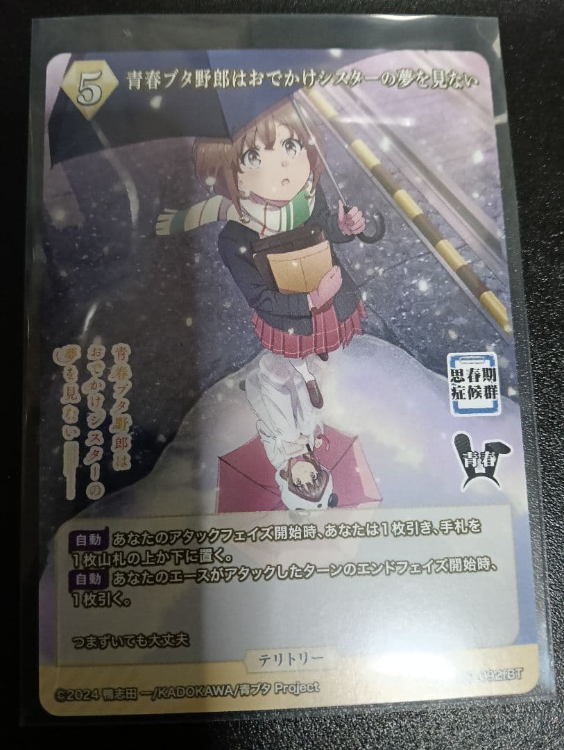 ビルディバイドブライト 豊浜のどか BTサイン 青ブタ　おでかけ