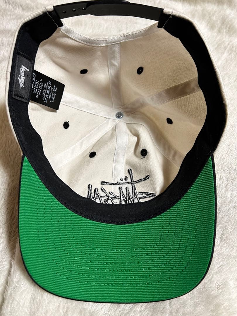 帽子 STUSSY LOW PROFILE BIG BASIC SNAPBACK