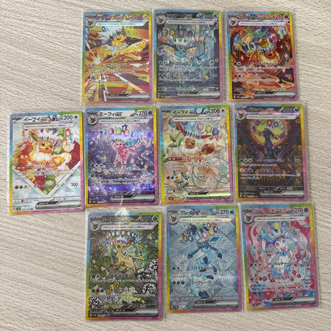 テラスタルフェス まとめ売り ブイズコンプ