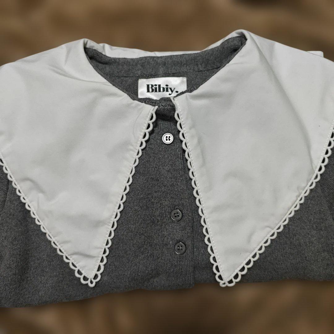 新品Bibiy. PATTY PILGRIM TOP グレー