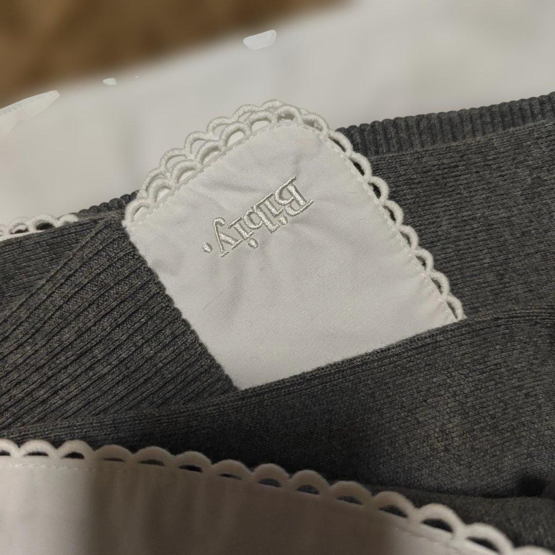 新品Bibiy. PATTY PILGRIM TOP グレー