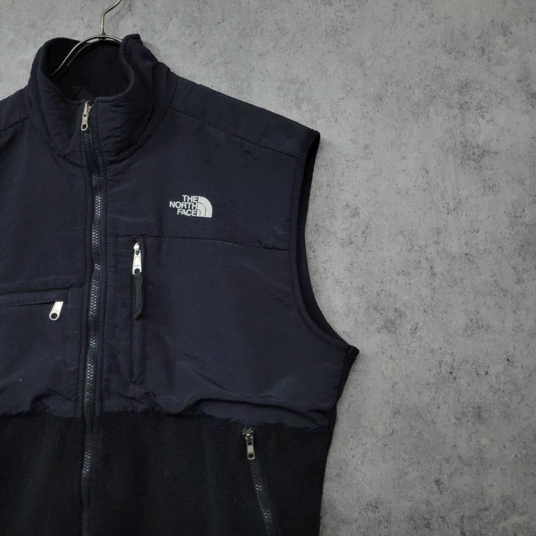 古着 90s ザノースフェイス 刺繍 デナリ フリースジャケット ベスト