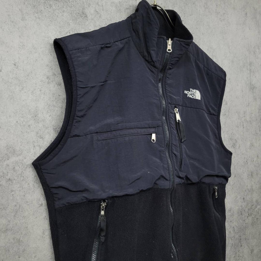 古着 90s ザノースフェイス 刺繍 デナリ フリースジャケット ベスト