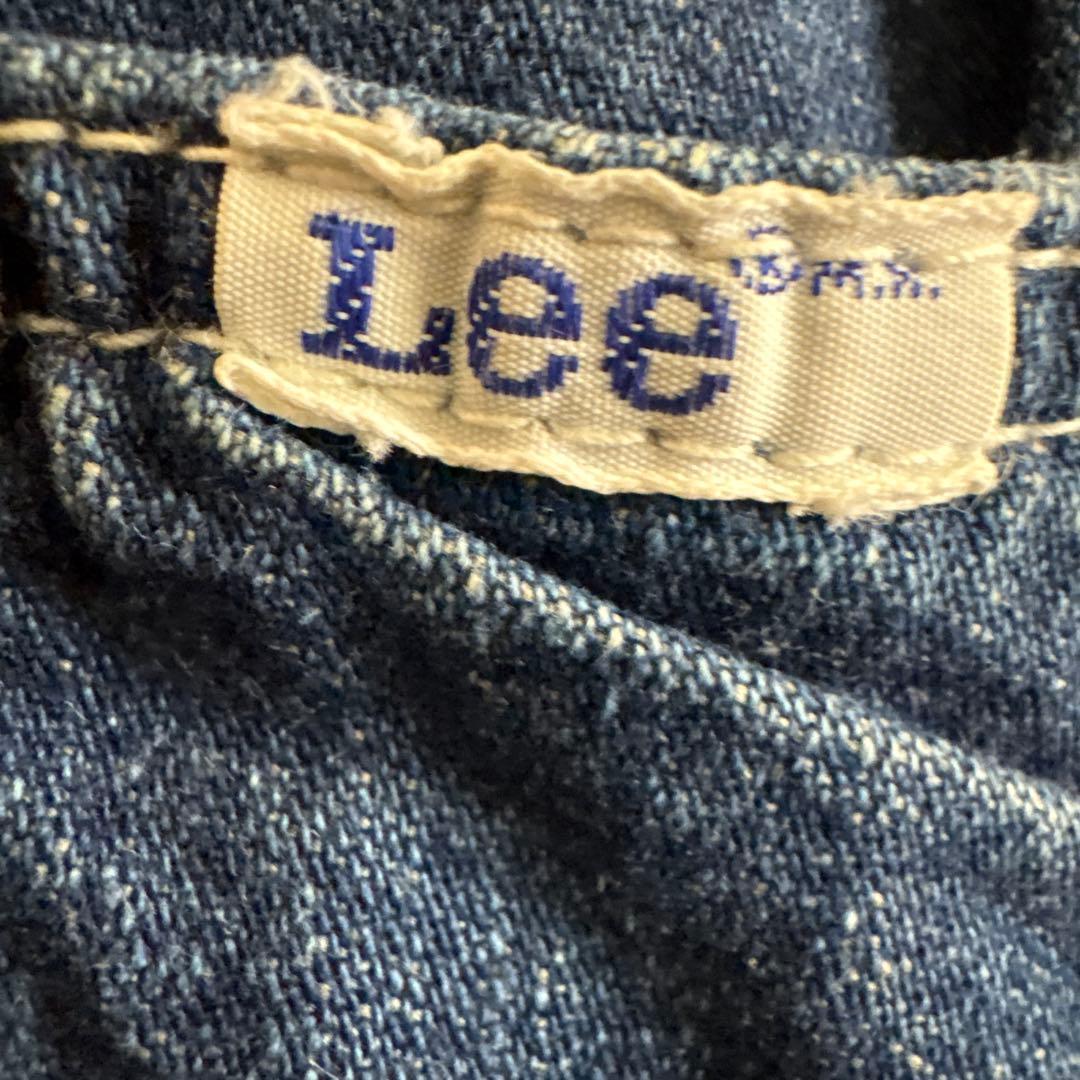 70'S ‼️Vintage Lee デニムオーバーオールmade in USA‼️