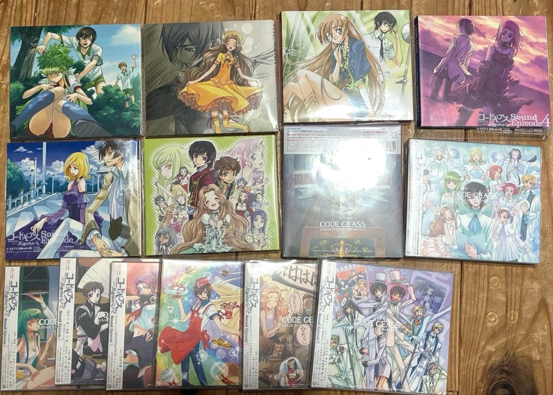 コードギアス　無印&R2 ドラマCD全巻セット+キャラソン＋サウンドバラエティ