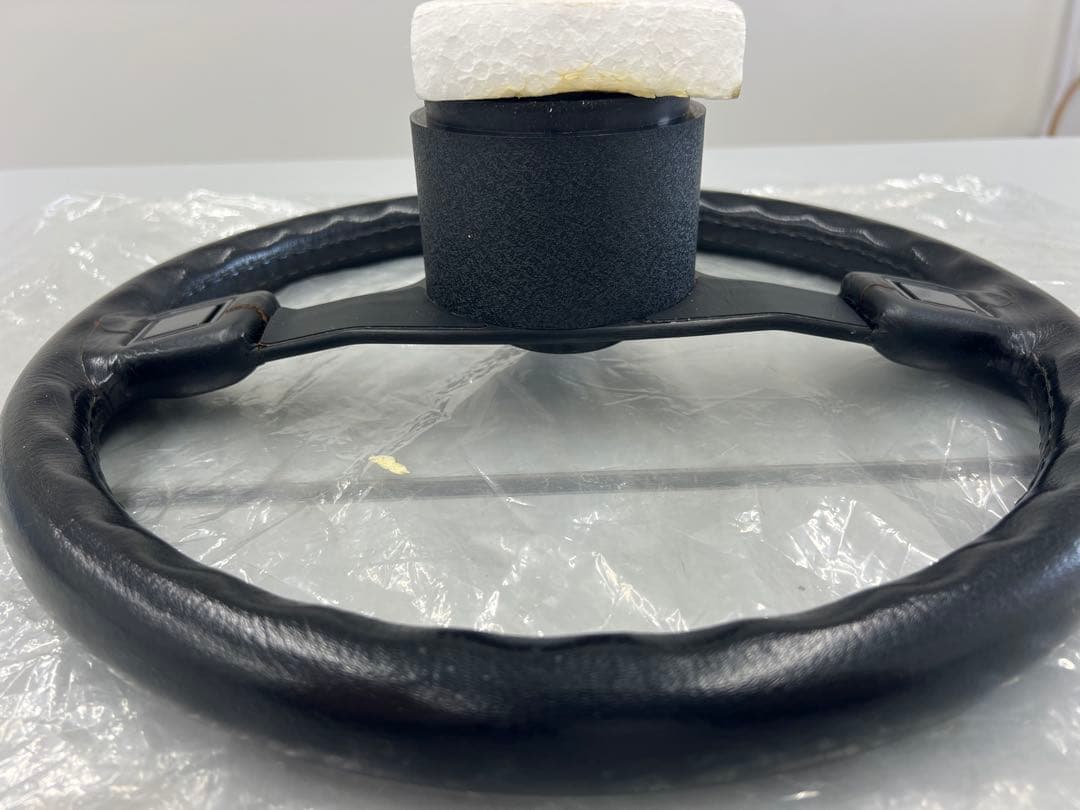 黒*煙様 NISMO 旧ロゴ　ステアリング　ハンドル　当時物　日産