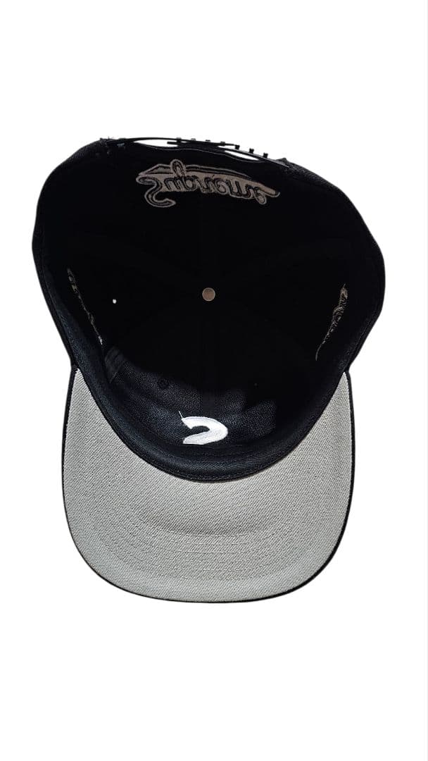 supreme world famous s logo 6-panel　ブラック