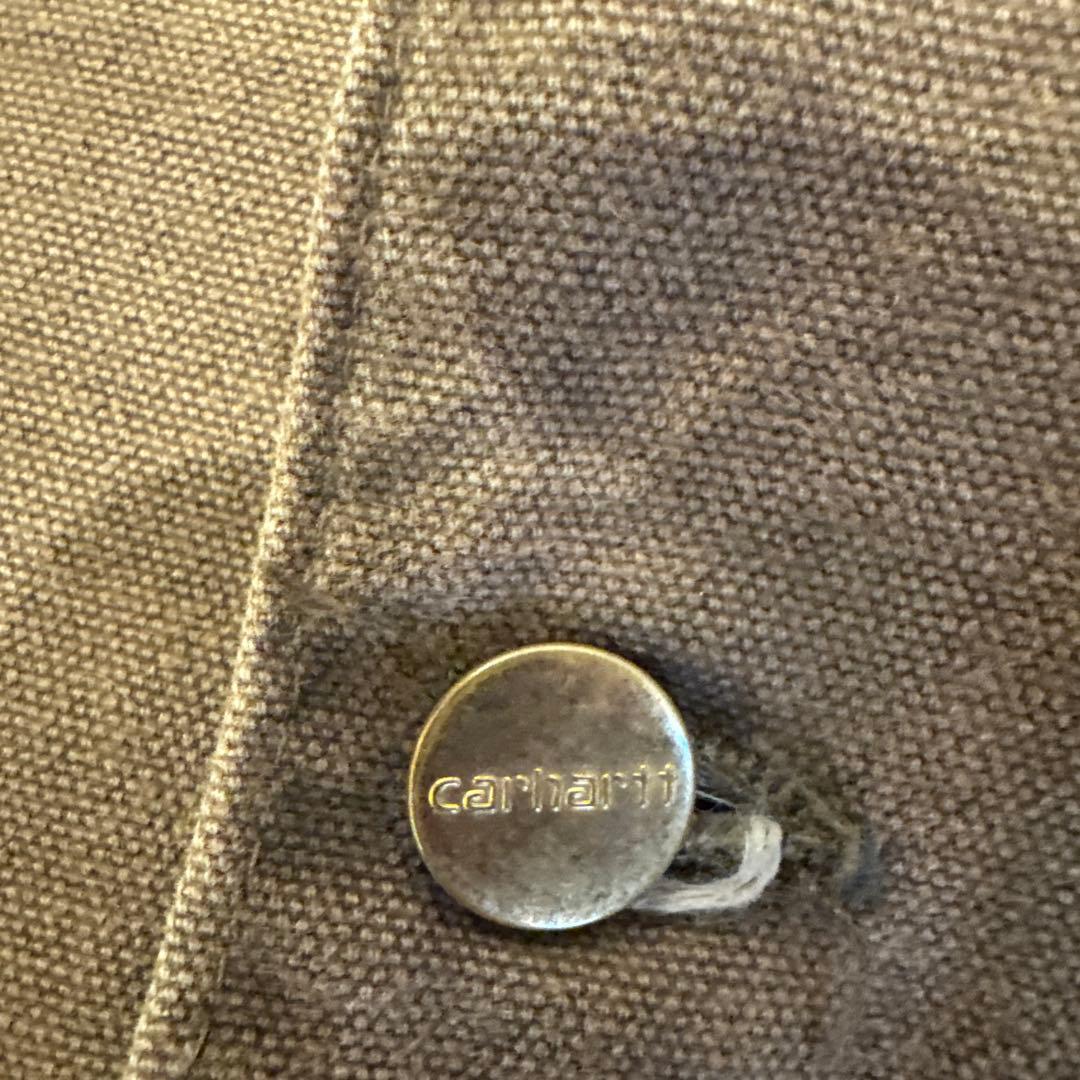 【80s星タグ】USA製 Carhartt チョアコート カバーオール L 希少