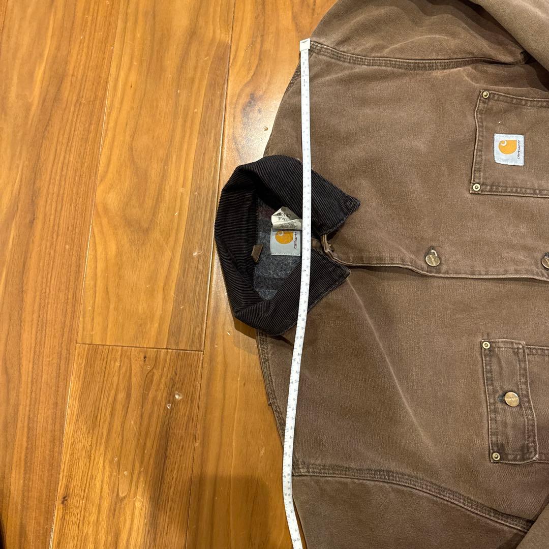 【80s星タグ】USA製 Carhartt チョアコート カバーオール L 希少
