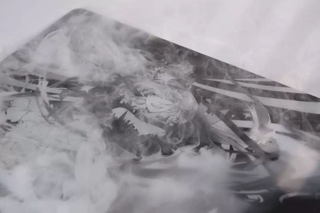 【新品未開封】Uncle Panda Feather ガラスマウスパッド 正規品