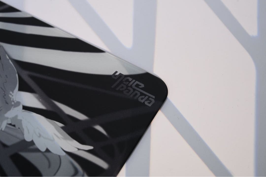 【新品未開封】Uncle Panda Feather ガラスマウスパッド 正規品