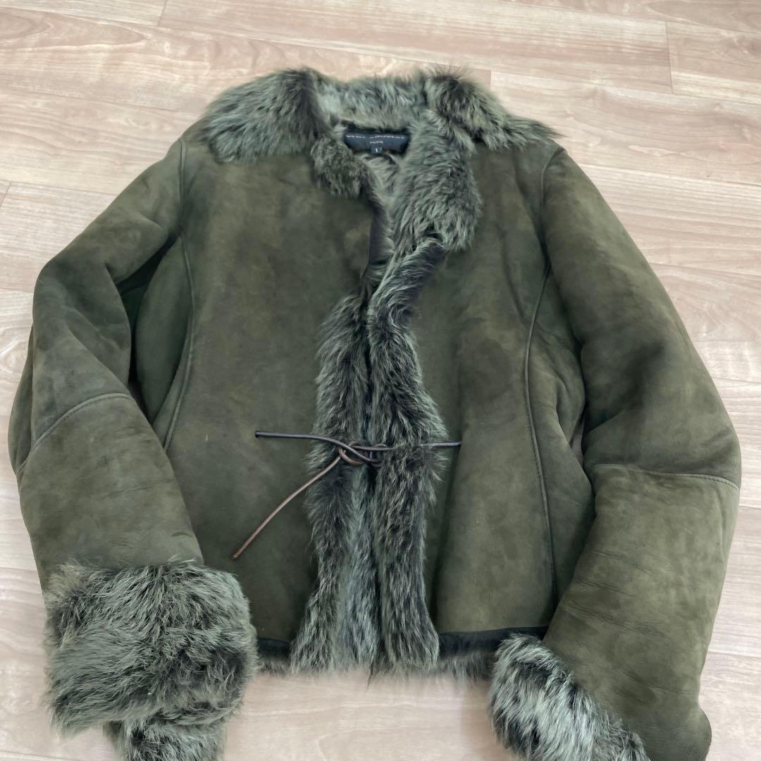 VENTCOUVERT リアルムートンコート 本革 サイズ1